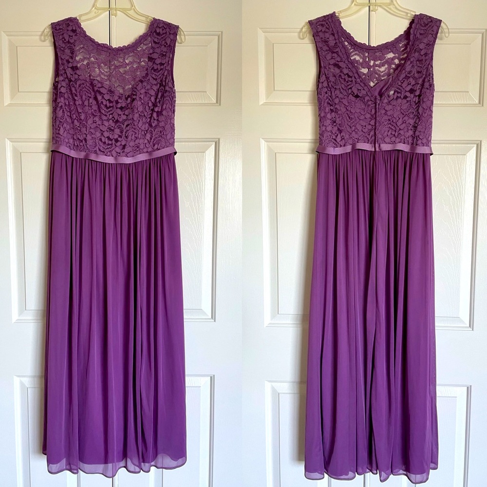 David’s Bridal Wisteria Bridesmaids Dress